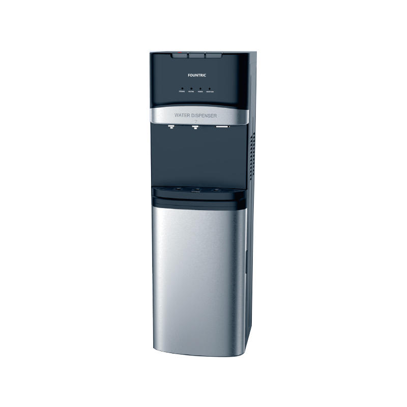 带制冰功能和不锈钢冷热水箱压缩机制冷和指示灯的下置式多功能饮水机