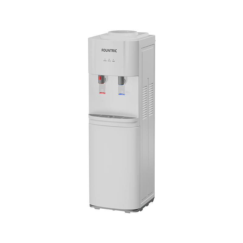 不锈钢冷热水箱带储物柜上置式冷热饮水机